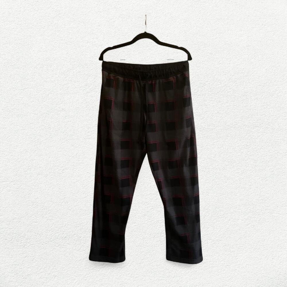 Rainforest Plaid Pajama Pants in Black and Red